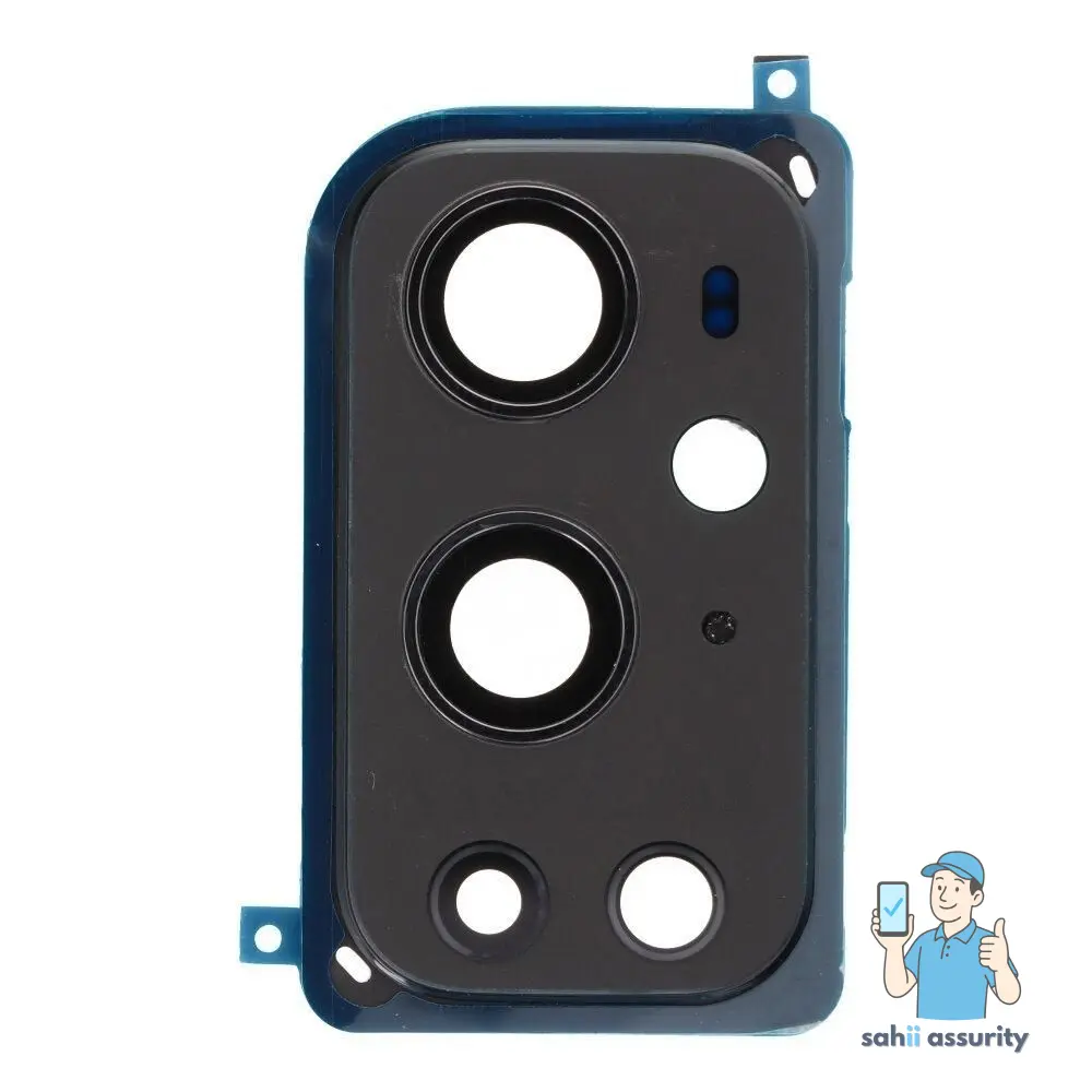 Camera Lens Glass with Frame for OnePlus 9 Pro Grey thumbnail